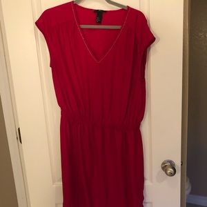 Red H&M dress Size 12